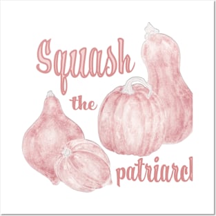 Squash the Patriarchy. All Halloween and Feminist Posters and Art